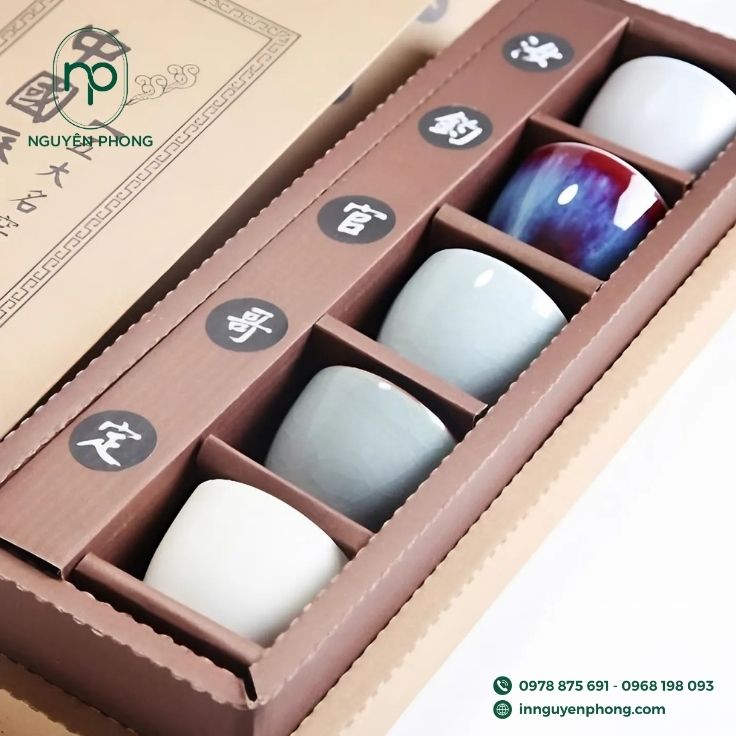 Mẫu in hộp đựng gốm sứ theo yêu cầu